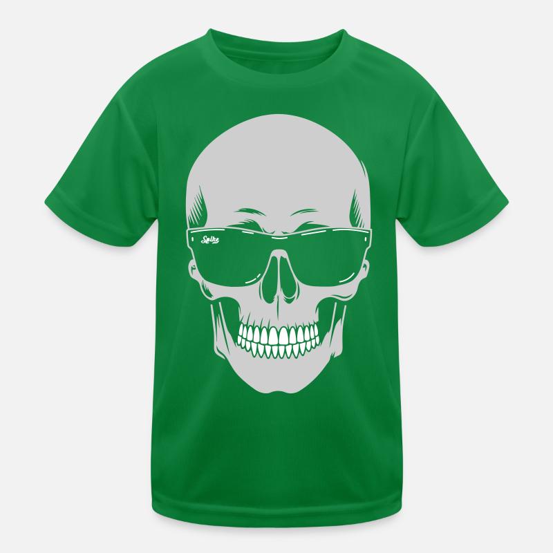Sunglasses Skeleton Noir Kids Functional T-Shirt