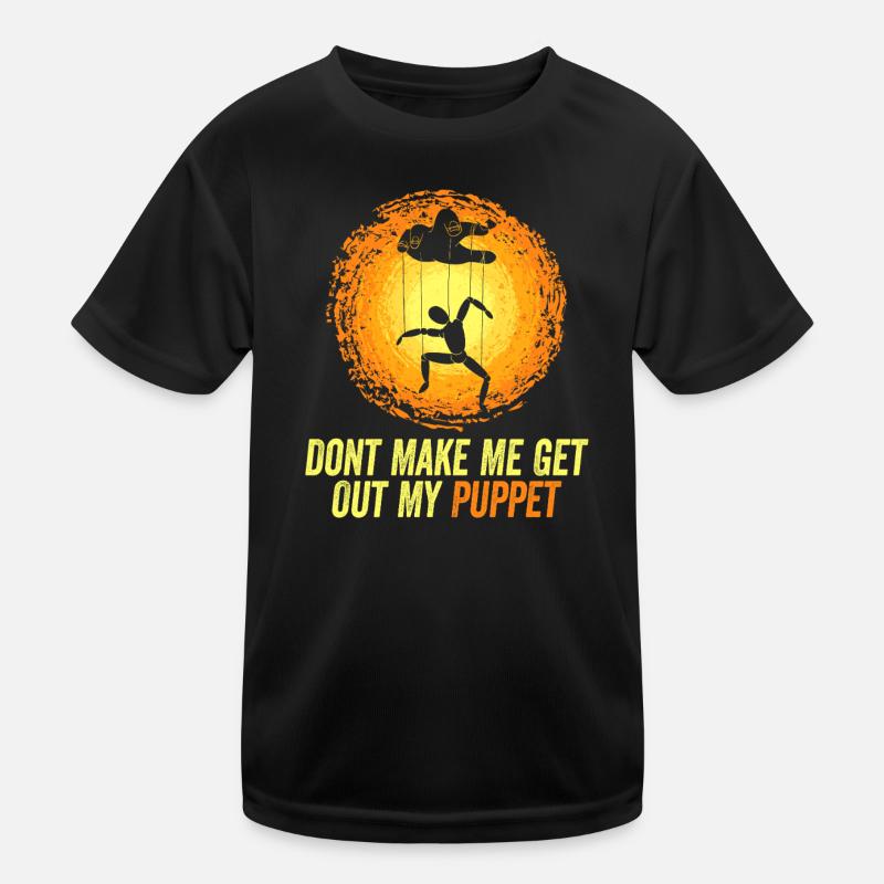Puppet Master Pun Tee Kinder Funktions-T-Shirt