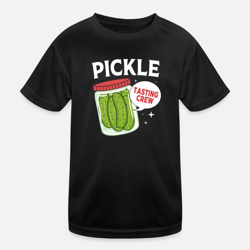 Pickle Cucumber Cucumber Kids Functional T-Shirt
