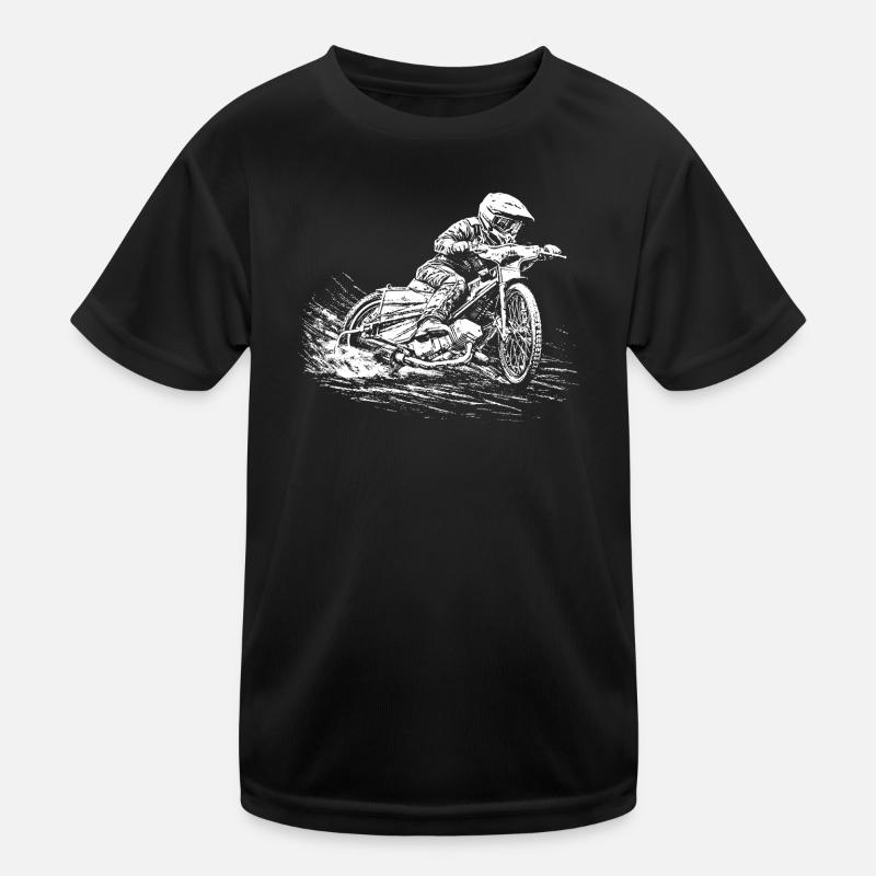 Speedway Speedway – Motorcycle Race Kids Functional T-Shirt