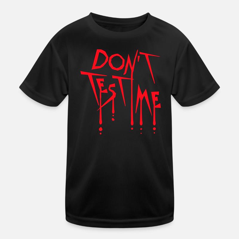 Don't Test Me Naughty Funny Quote Shirt Saying Kids Functional T-Shirt