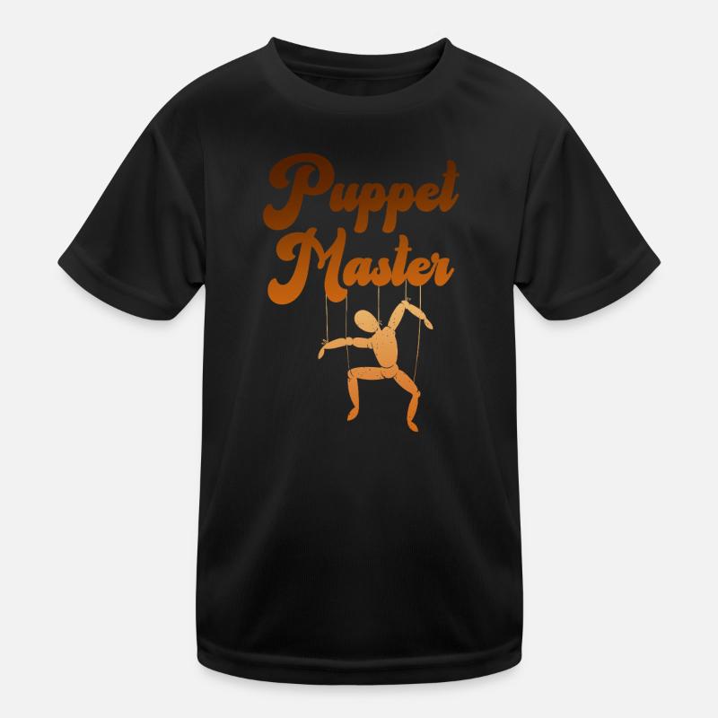 Puppet Master Silhouette Kids Functional T-Shirt