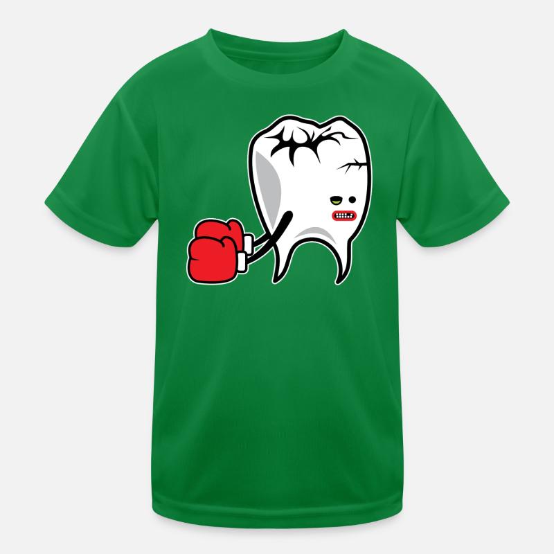 Tooth Boxer K.o. Kinder Funktions-T-Shirt