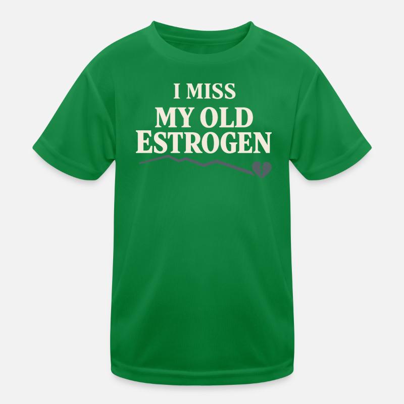 Perimenopause Humor Perimenopause Kids Functional T-Shirt