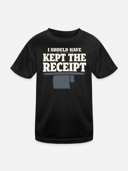 Self-employed freelancer Steuerhumor 1099 Life - Kids Functional T-Shirt - black - Front