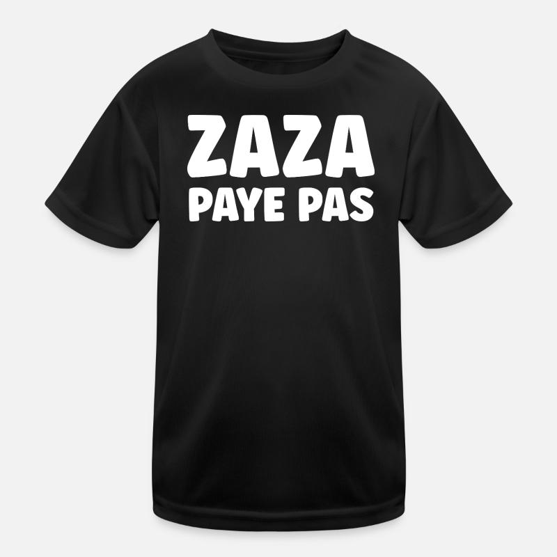 Zaza doesn't pay Kids Functional T-Shirt
