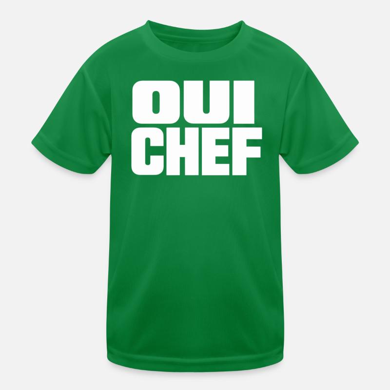 Qui Chef Kinder Funktions-T-Shirt