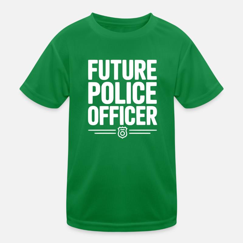 Futur policier T-shirt sport Enfant