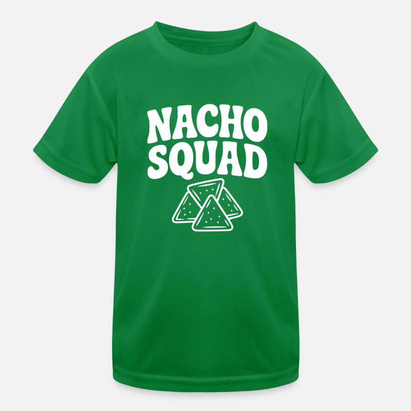 Nacho-Mannschaft Kinder Funktions-T-Shirt