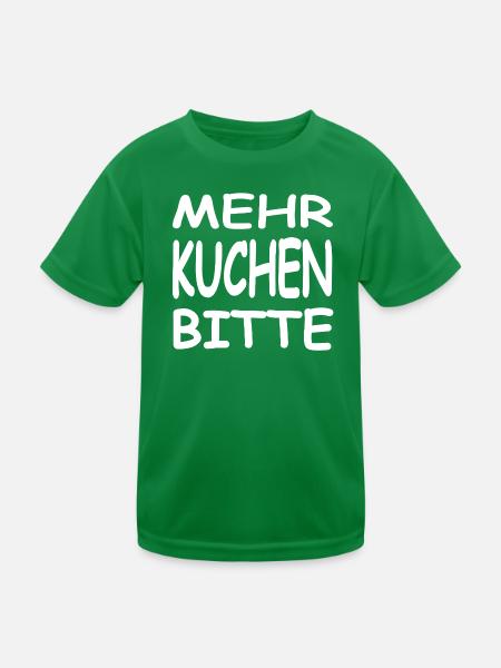 Gâteau - T-shirt sport Enfant - vert - Devant