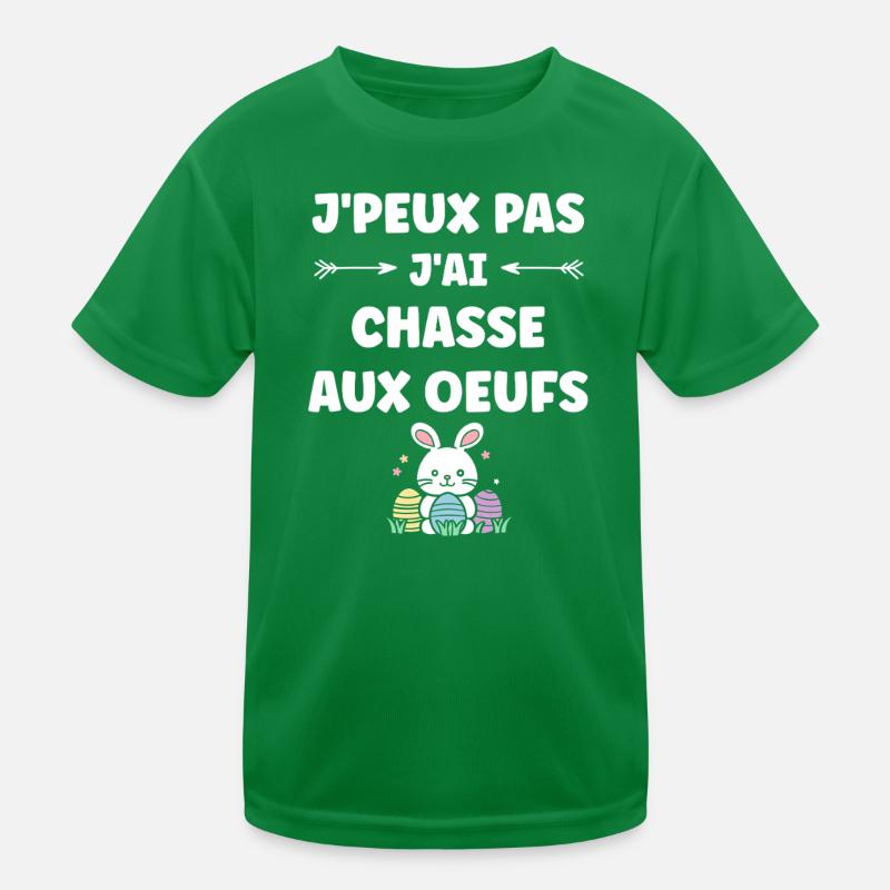 egg hunt Kids Functional T-Shirt
