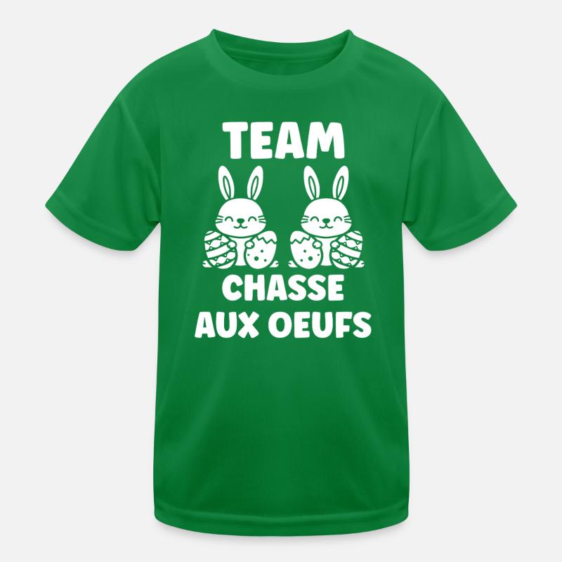 egg hunt Kids Functional T-Shirt