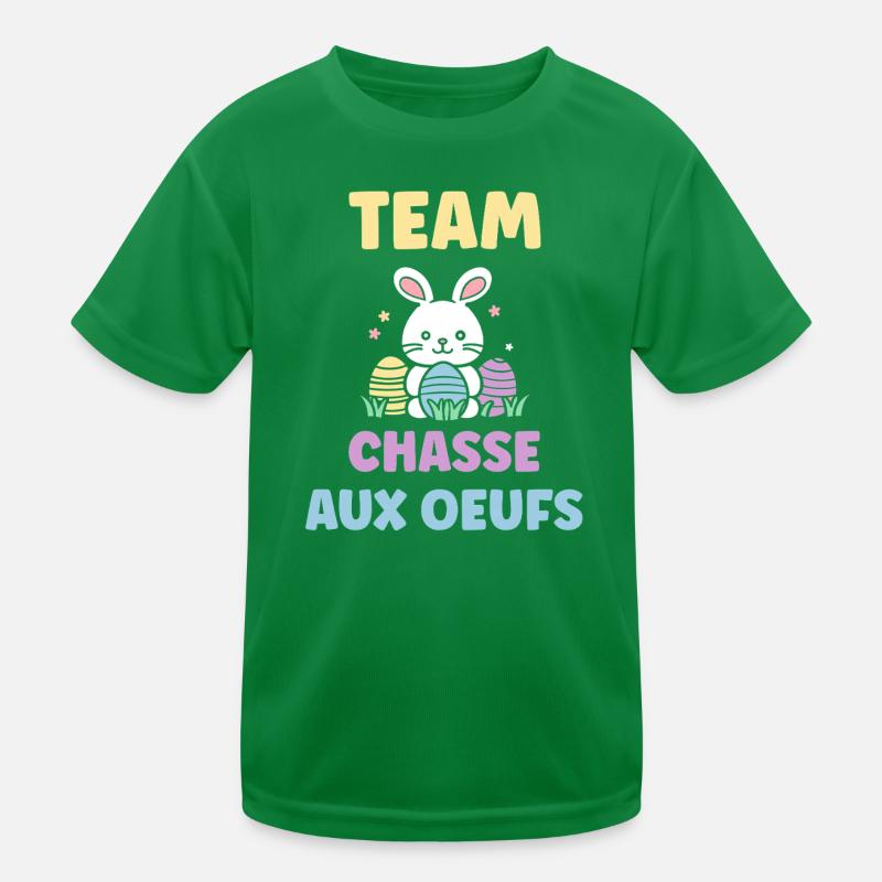 egg hunt Kids Functional T-Shirt