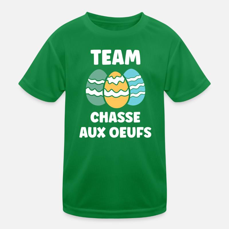 Easter, egg hunt Kids Functional T-Shirt