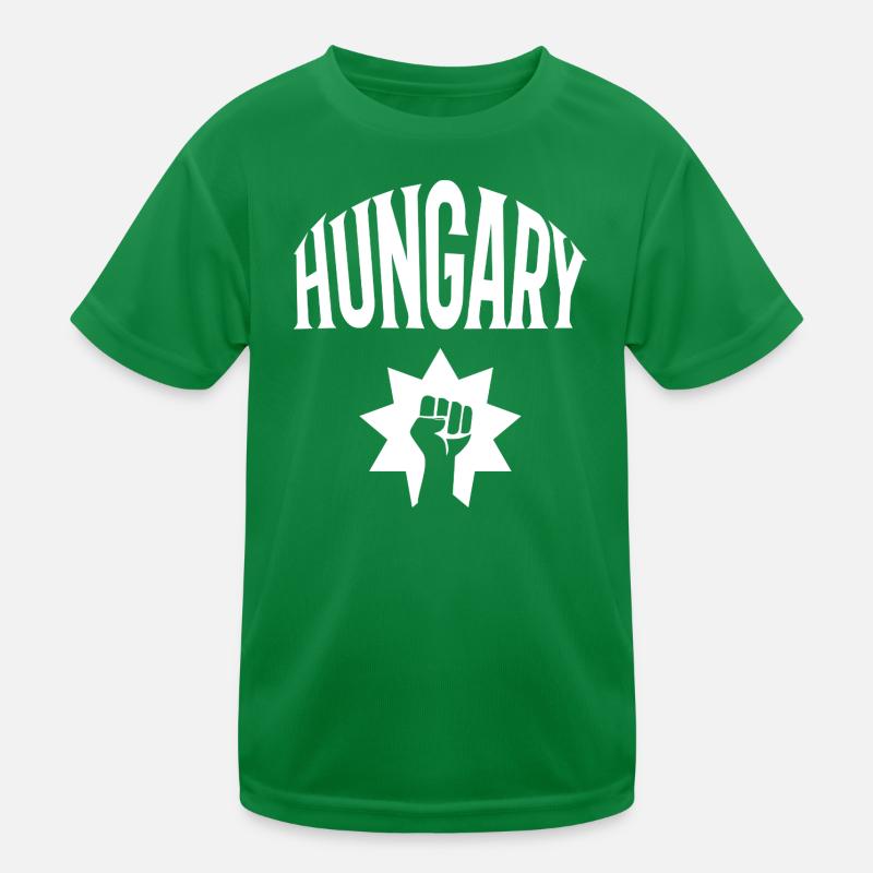 Hungary Kids Functional T-Shirt