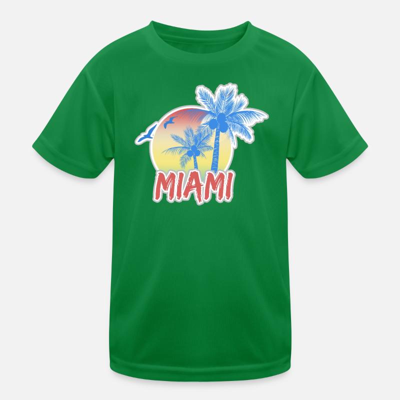 Miami Beach T-shirt sport Enfant