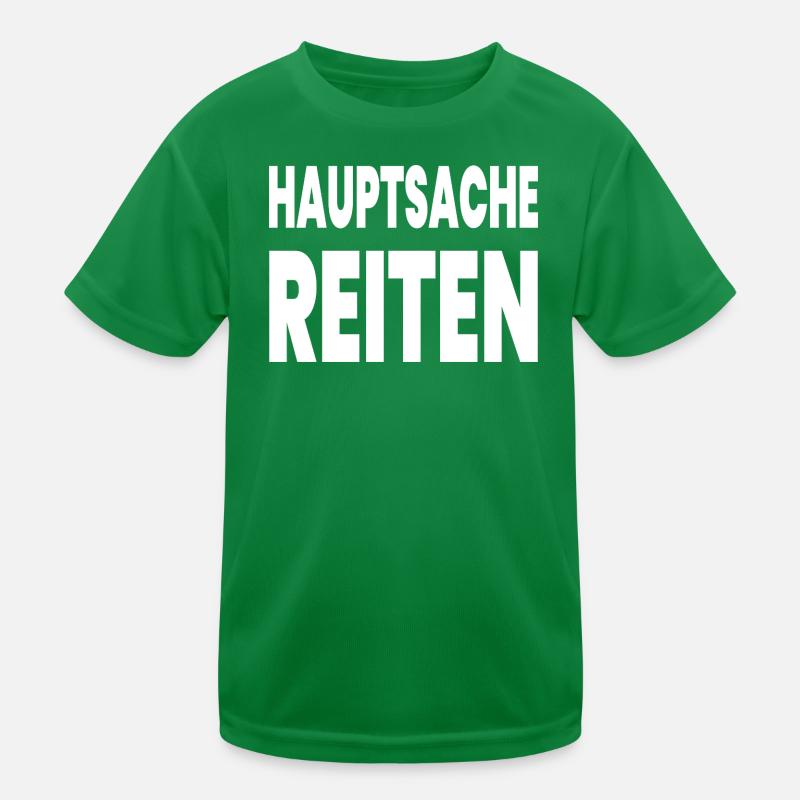 Chevaucher T-shirt sport Enfant