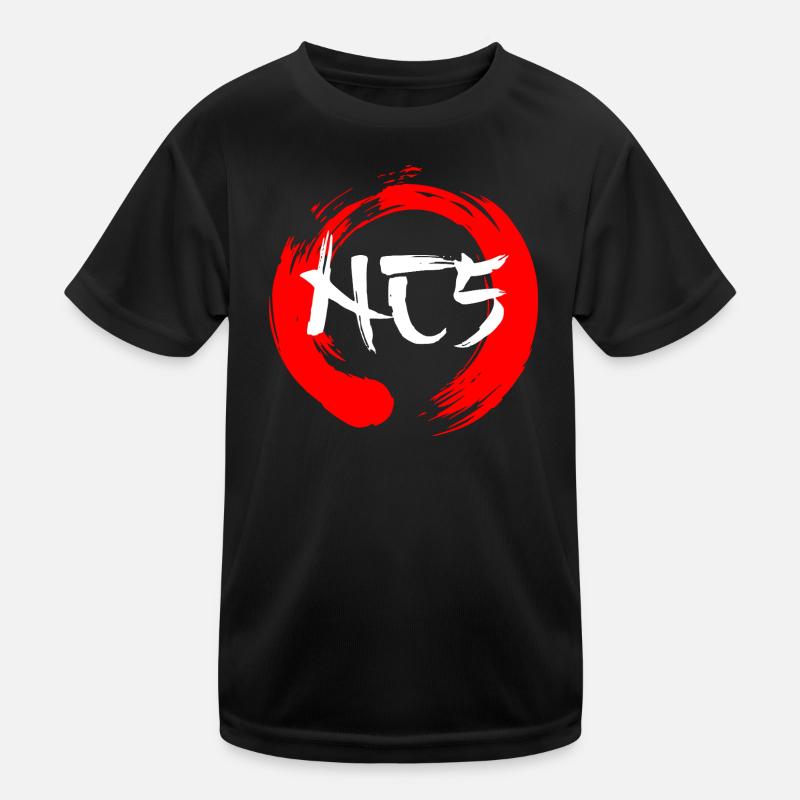 NC5 Nunchaku-Logo Kinder Funktions-T-Shirt