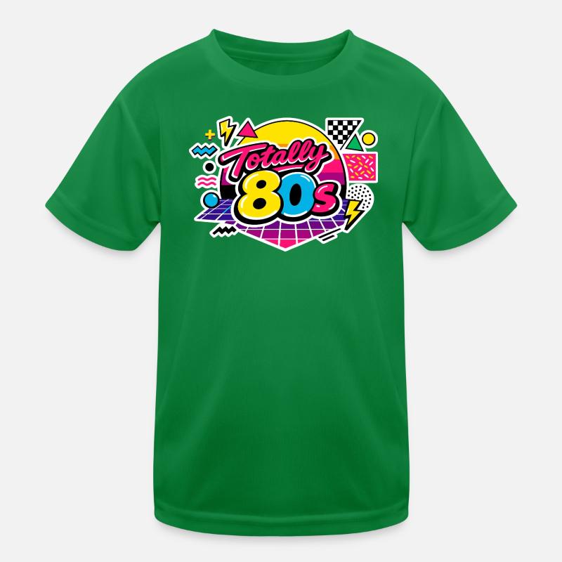 totally 80s Kinder Funktions-T-Shirt