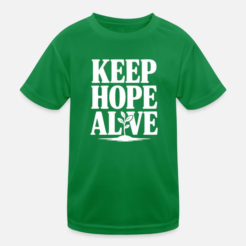 Keep Hope Alive Kids Functional T-Shirt