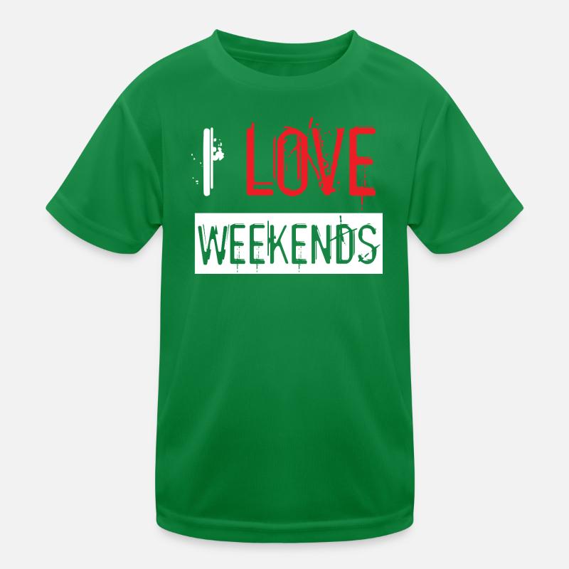 Love Red Paint Splatter Distressed Urban Design Kinder Funktions-T-Shirt