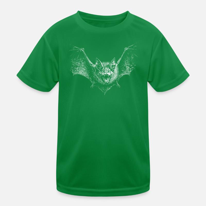 Fledermaus Kinder Funktions-T-Shirt