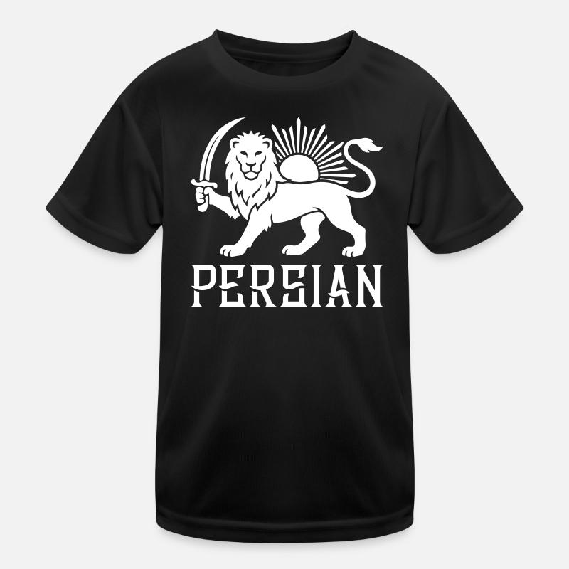 Persischer Löwe Persien Iran Kinder Funktions-T-Shirt