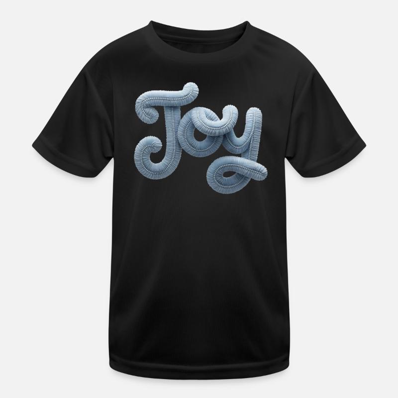 Joy Modern Patchwork Look T-shirt sport Enfant