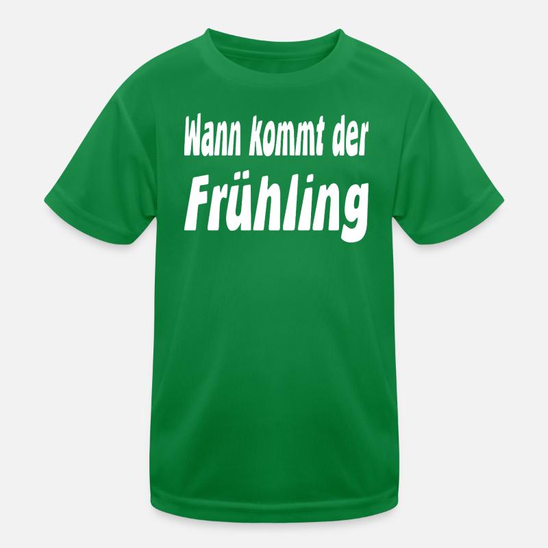 Spring Kids Functional T-Shirt