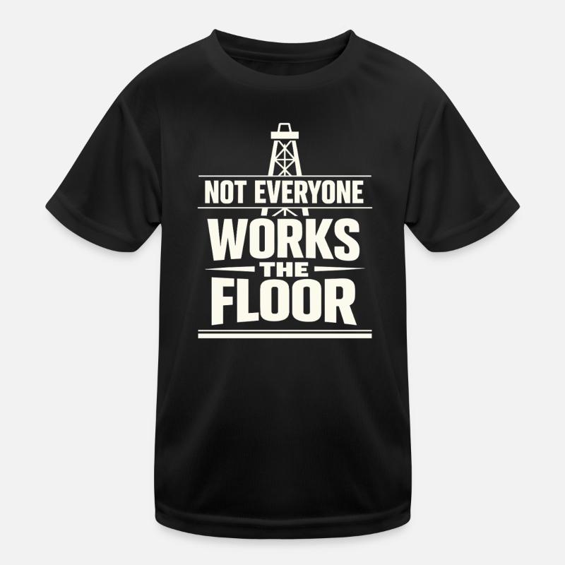 Offshore-bohrer-rig-bohrer Bohrboden Offshore Kinder Funktions-T-Shirt