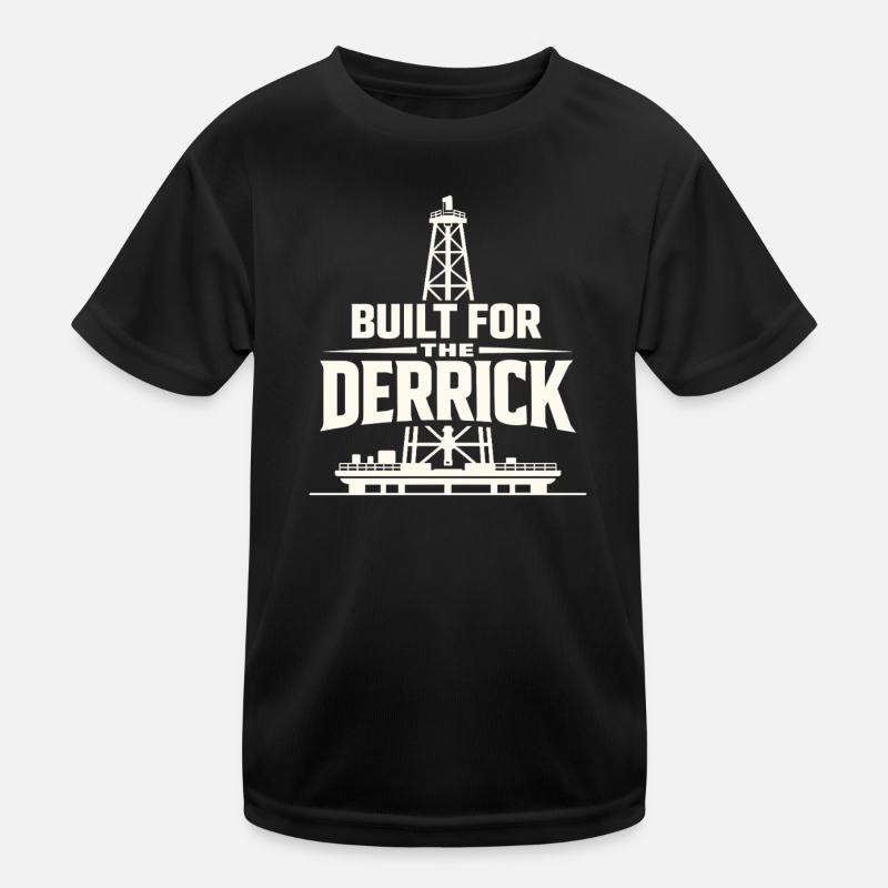 Offshore-bohrer-rig-bohrer Bohrboden Offshore Kinder Funktions-T-Shirt