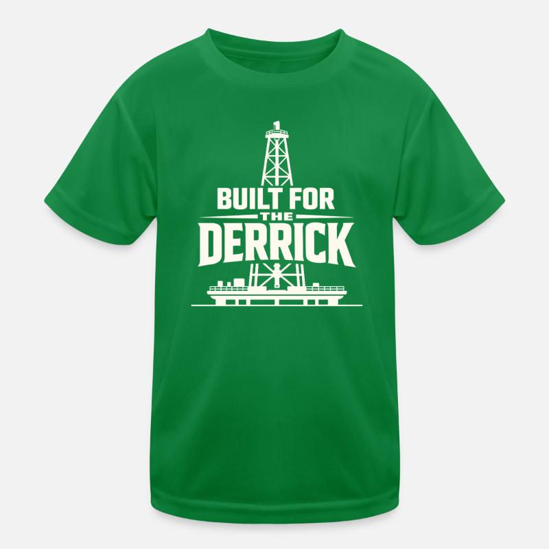 Offshore-bohrer-rig-bohrer Bohrboden Offshore Kinder Funktions-T-Shirt