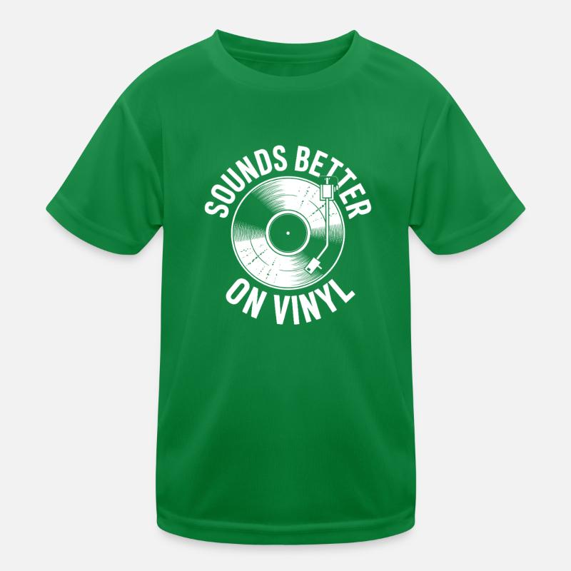 Son meilleur sur le logo vinyle T-shirt sport Enfant