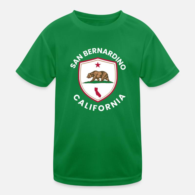 Bear Shield, Kalifornien, San Bernardino Kinder Funktions-T-Shirt