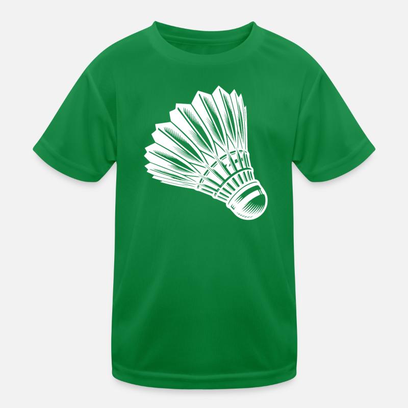 Tattoo Badminton - Sport with Speed Kids Functional T-Shirt