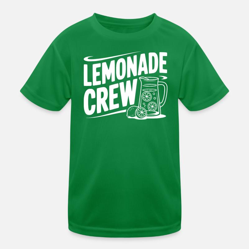 Lemonade Crew Kids Functional T-Shirt