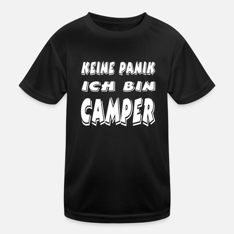 Camper Kinder Funktions-T-Shirt
