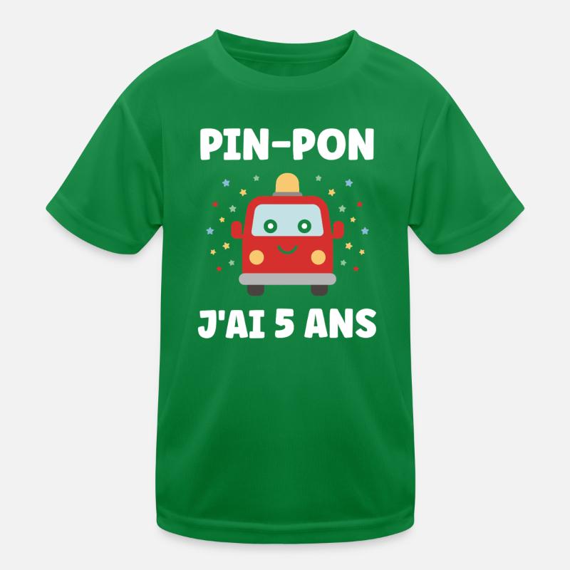 5 years Kids Functional T-Shirt