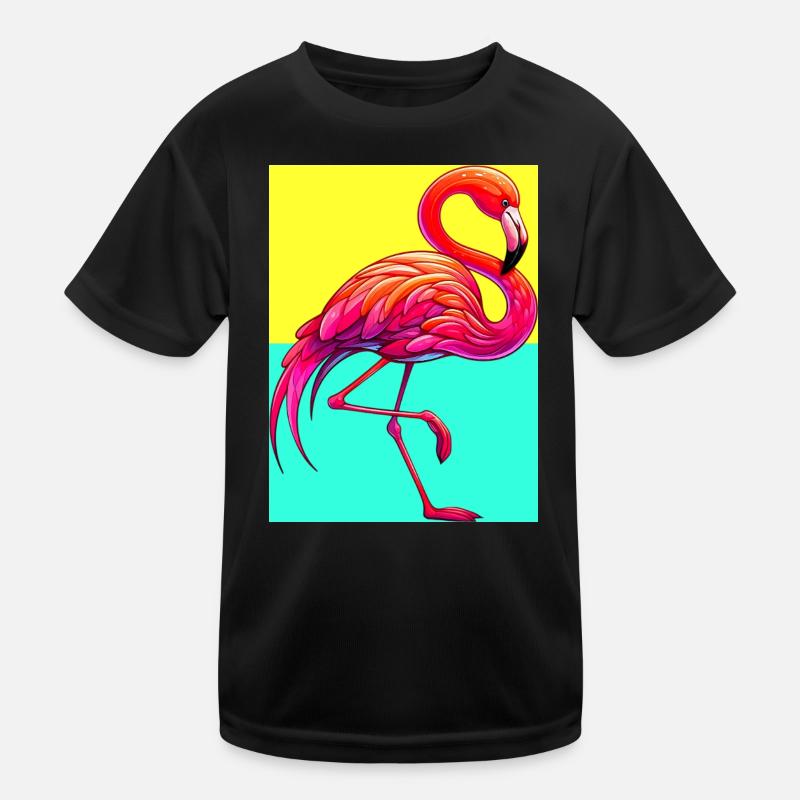 Flamingo Kinder Funktions-T-Shirt
