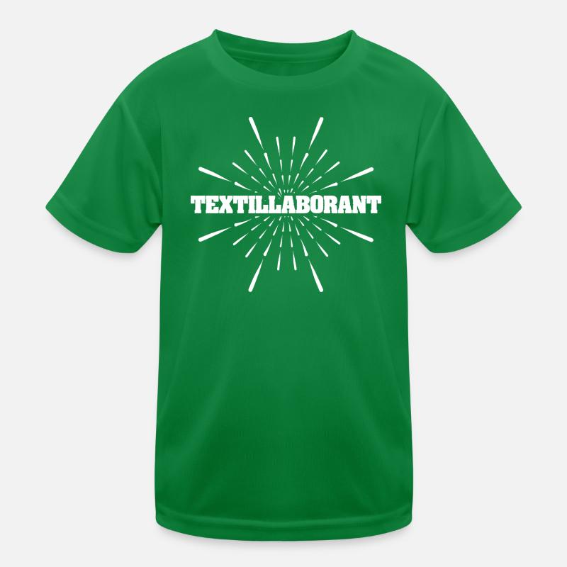 Occupation: Textile laboratory assistant Kids Functional T-Shirt