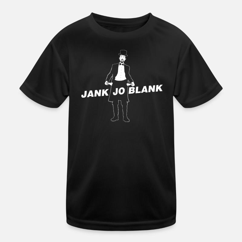 JANK JO BLANK - Kids Functional T-Shirt - black