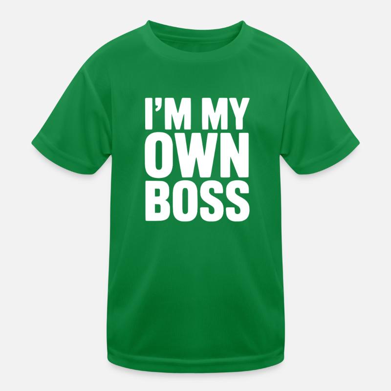 I'm My Own Kids Functional T-Shirt