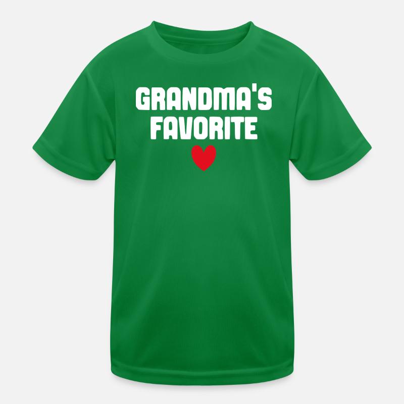 La typographie préférée de cœur mignon de Mamie T-shirt sport Enfant