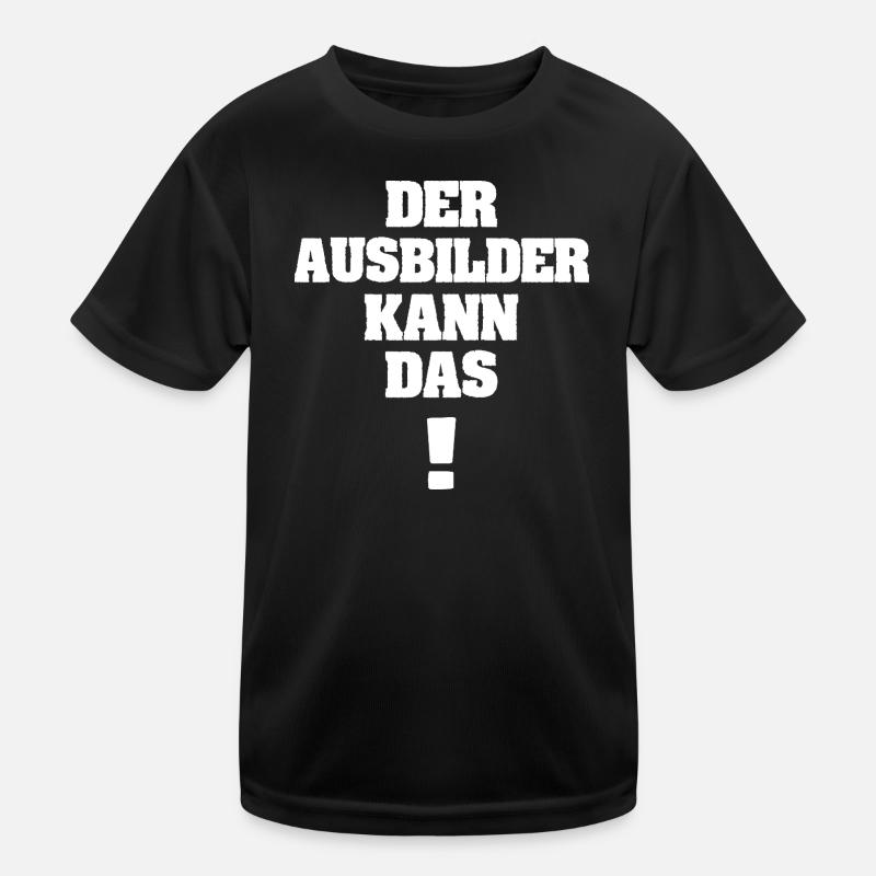 Saying instructor Kids Functional T-Shirt