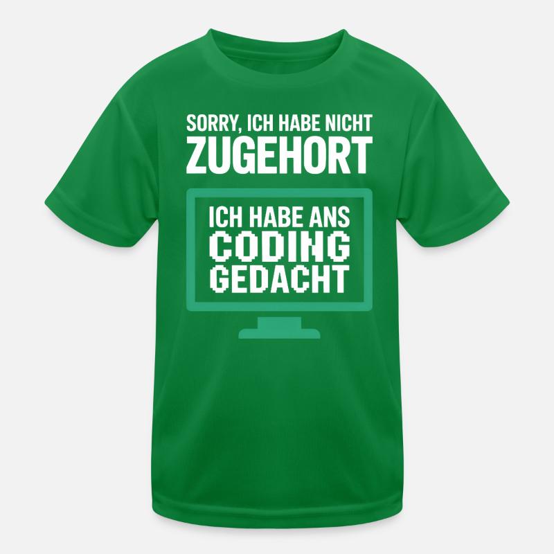 Des pensées au lieu d’entendre sur le moniteur Pixel T-shirt sport Enfant