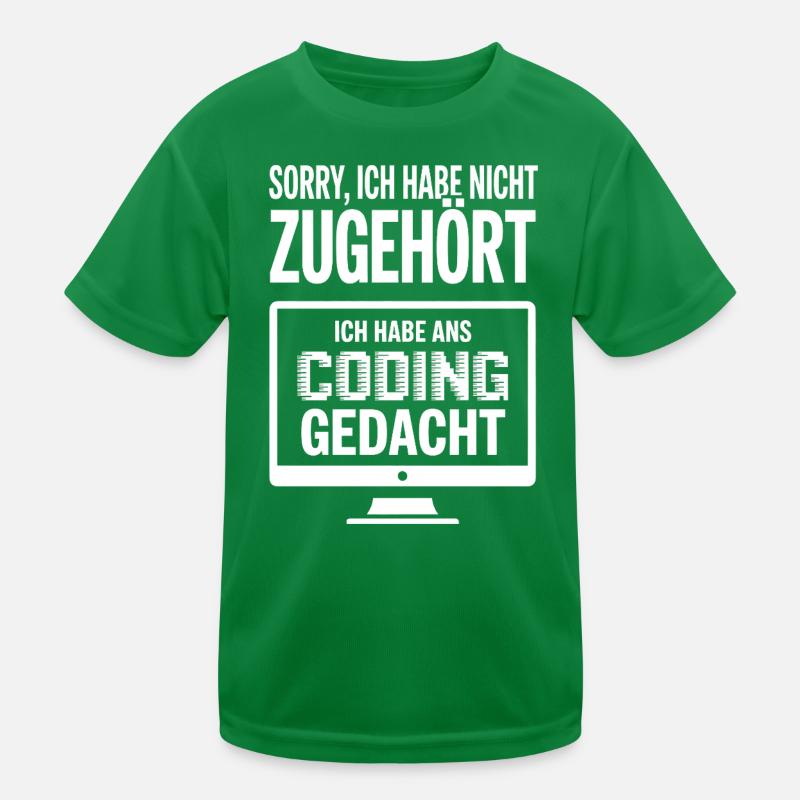 Pensée de codage : Mème Don’t Listen T-shirt sport Enfant