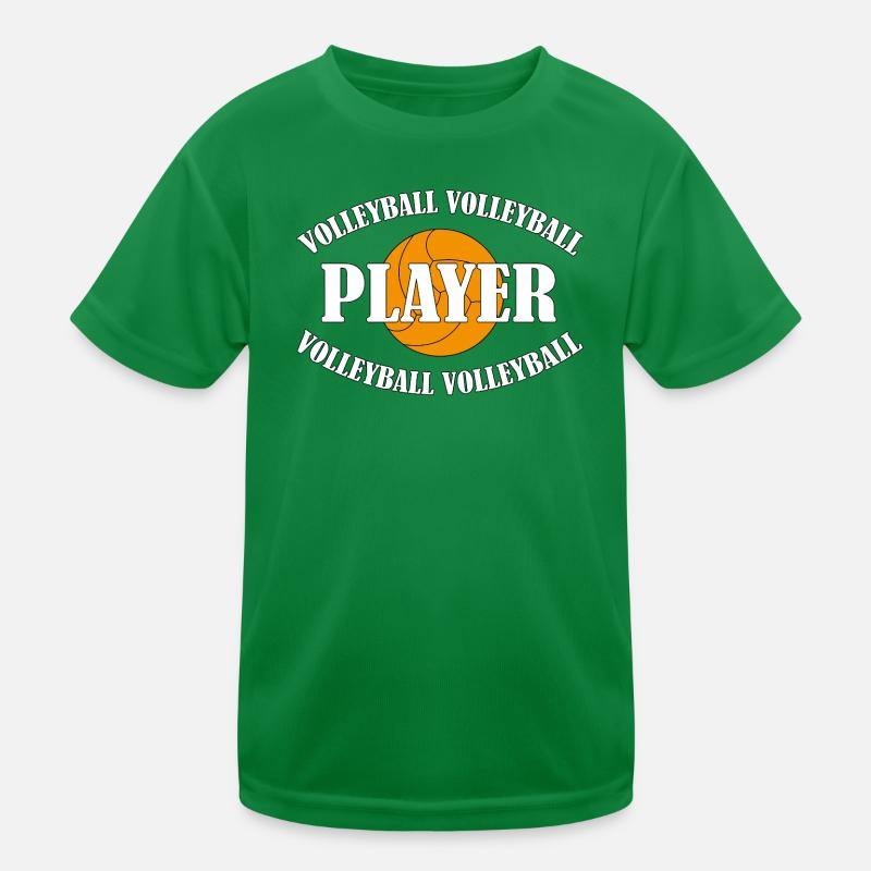 VOLLEYBALL PLAYER Kinder Funktions-T-Shirt