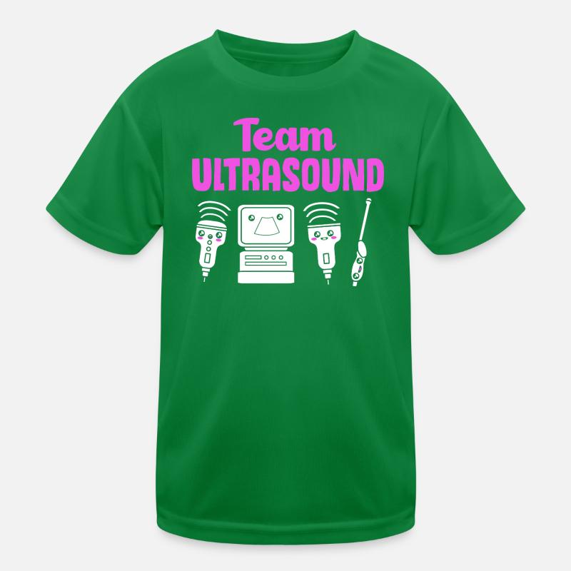 Ultraschall Techniker Ultraschalltechniker Kinder Funktions-T-Shirt