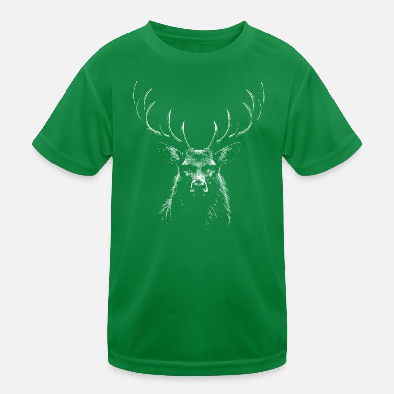Deer Kids Functional T-Shirt