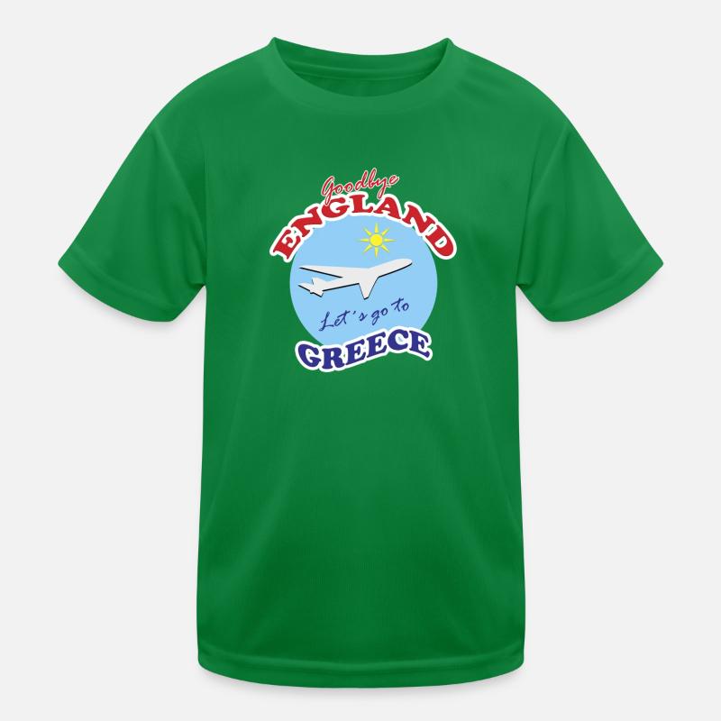 Adieu l’Angleterre - Allons en Grèce T-shirt sport Enfant